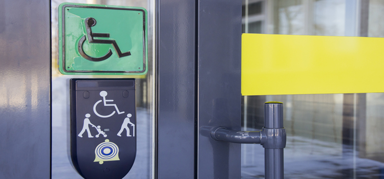 automatic handicap door opener in McKinleyville