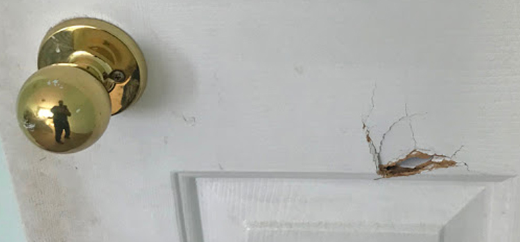 interior door hole repair McKinleyville