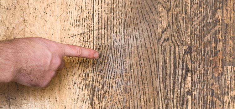 Wood Door Scratch Repair in McKinleyville